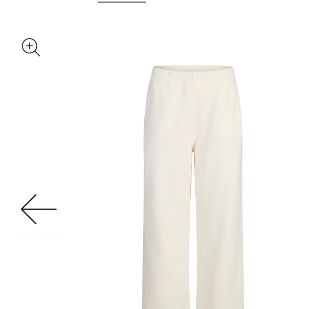 Skims straight leg pant